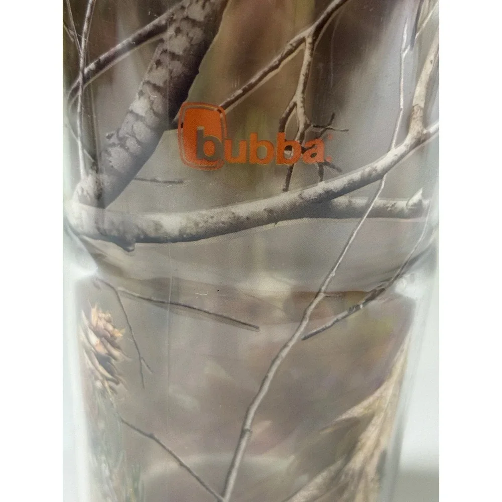 Bubba Realtree Camo‎ Travel Tumbler Unisex 24oz Brown Hunting Hot & Cold Outdoor